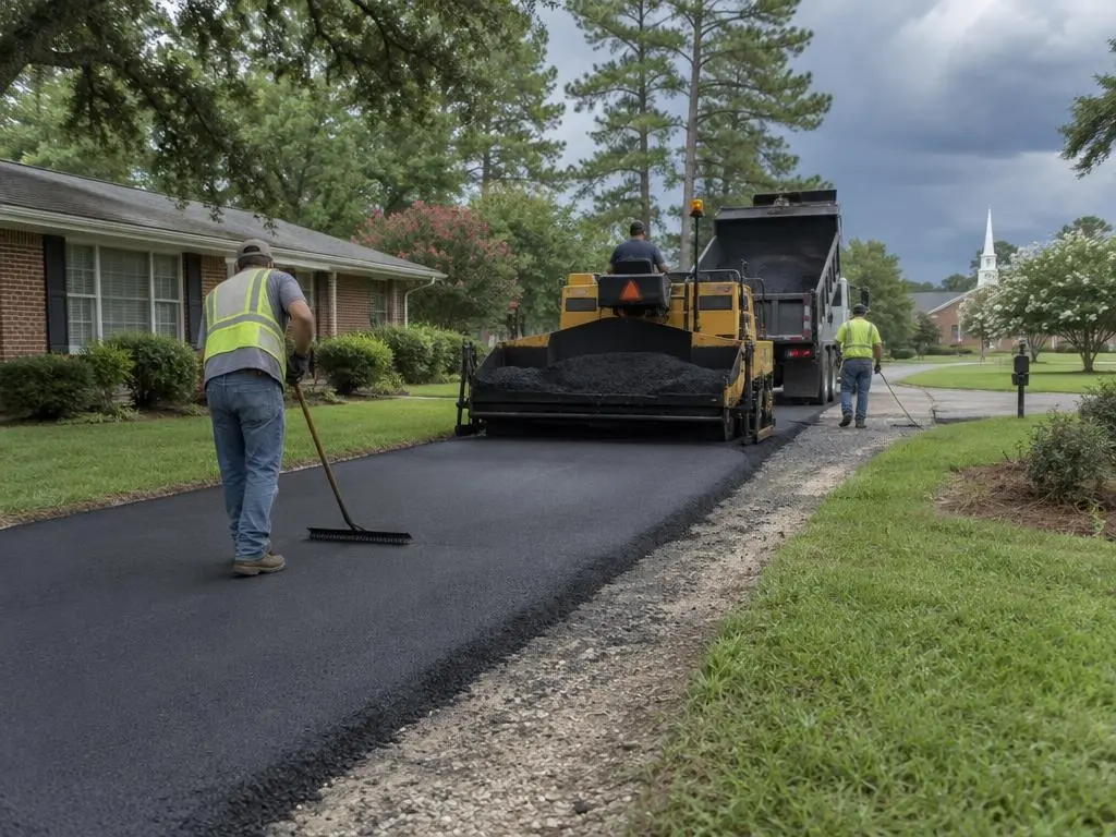 Asphalt Driveway Paving in Jackson, MS